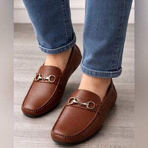 Kenneth Cole Reaction Brown Loafers – Men’s Size 10